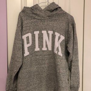 gray vs pink hoodie